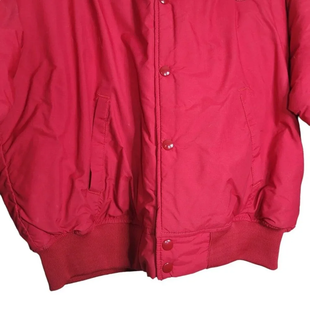 Chicago‎ Bulls Swingster Red Jacket Coat Varsity Mens Medium
